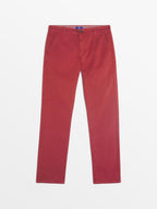 Pantalon Chino Homme Marine - 4