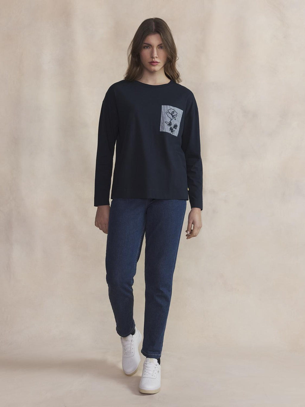 Tee Maille Femme Marine OLYRATEE - 2