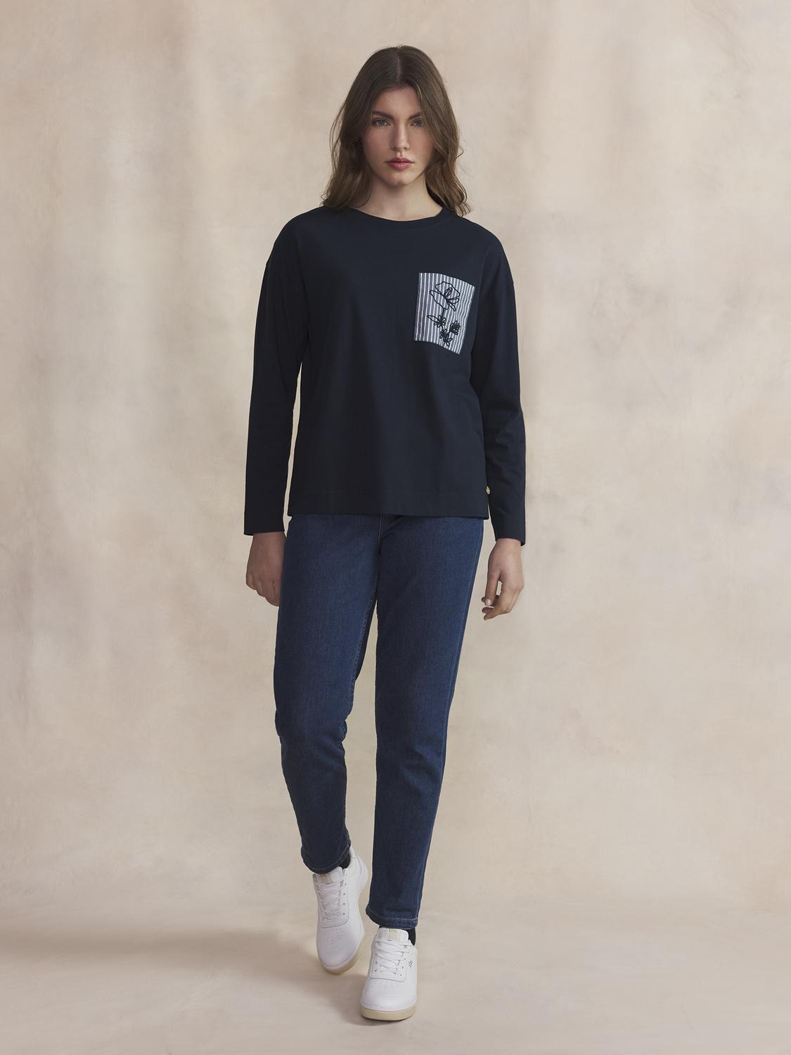 Tee Maille Femme Marine OLYRATEE - 2