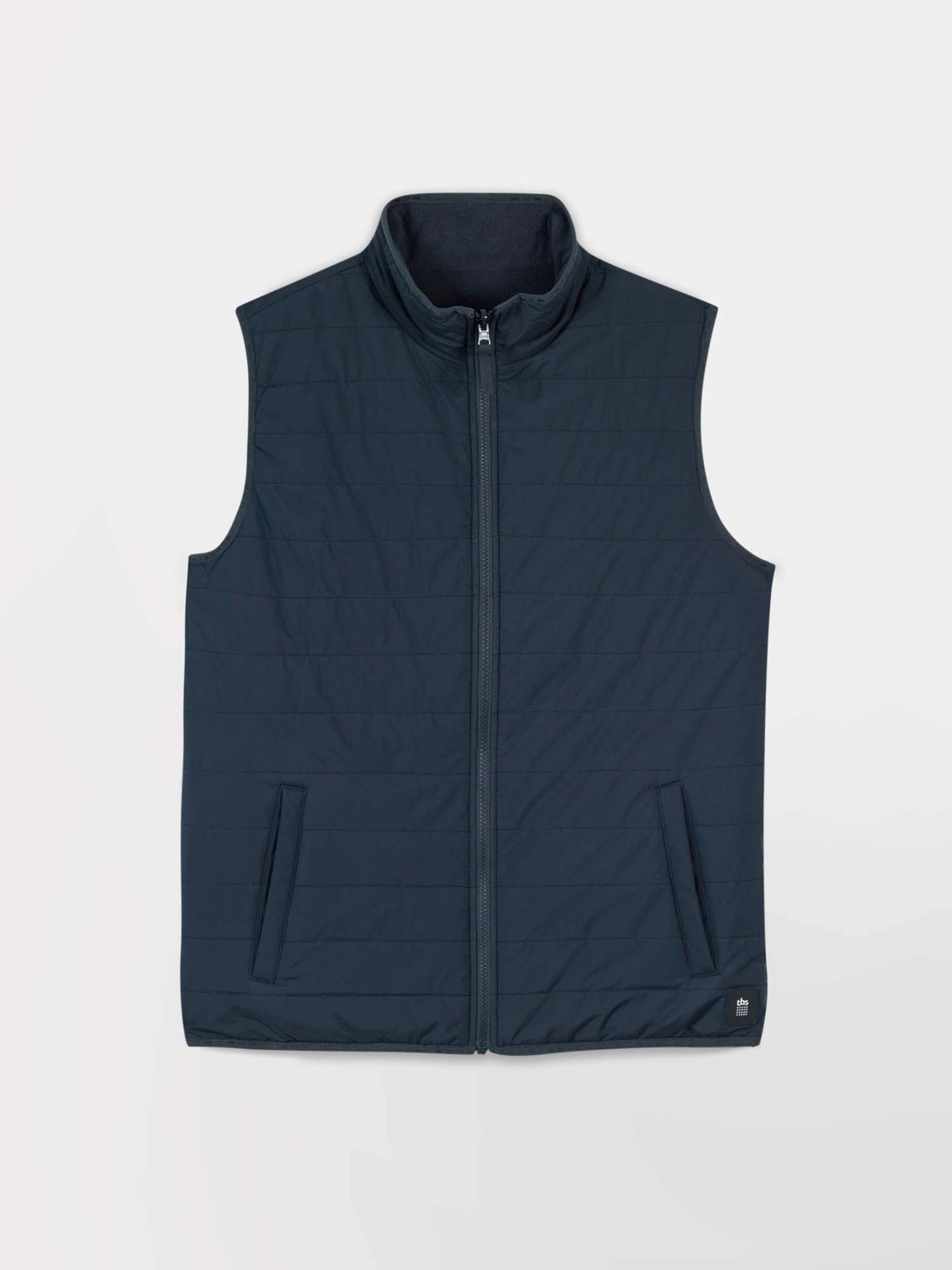 Doudounes Homme Sans Manches Reversible Marine - 2