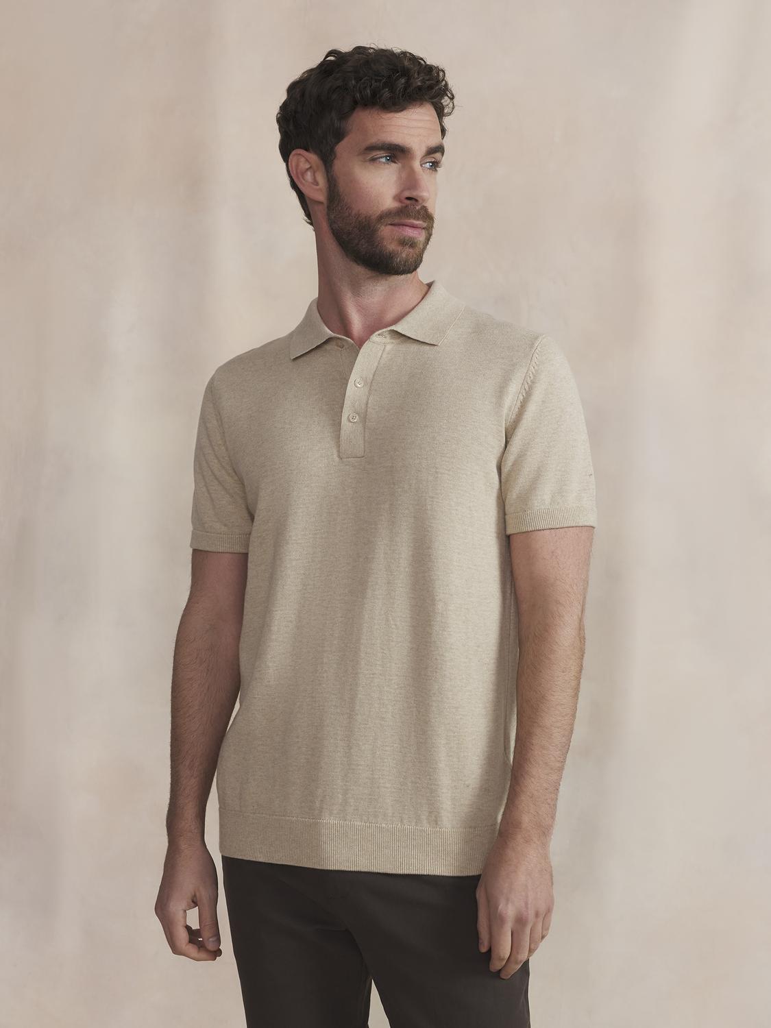 Polo Homme Beige ARIONPOL - 1