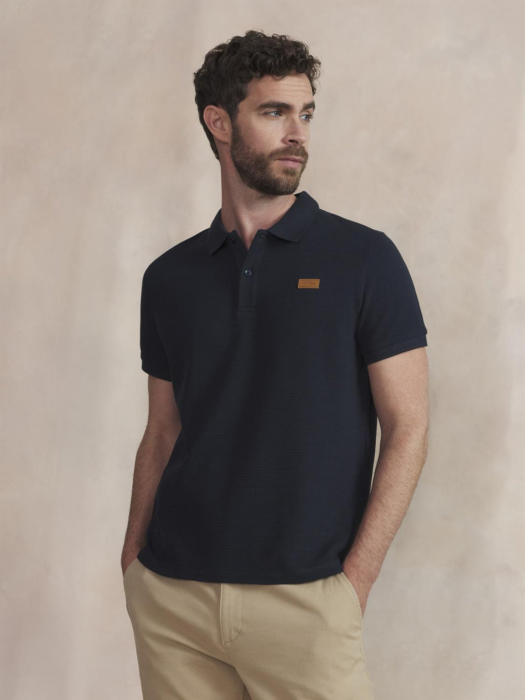 Polo Homme Marine JORELPOL - 1