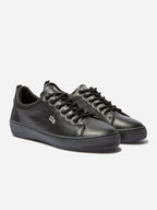 Tennis Femme Confort Dessus Cuir Noir - 2