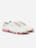 Tennis Femme Confort Cuir Marine - 14