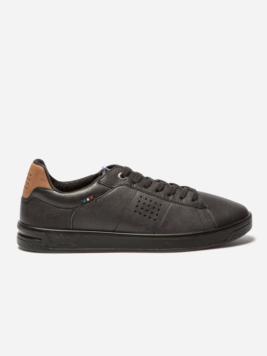 Baskets Homme Fabriquées en France Cuir Marron - 3
