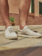 Tennis Homme Légères Textile Recyclé Beige - 1