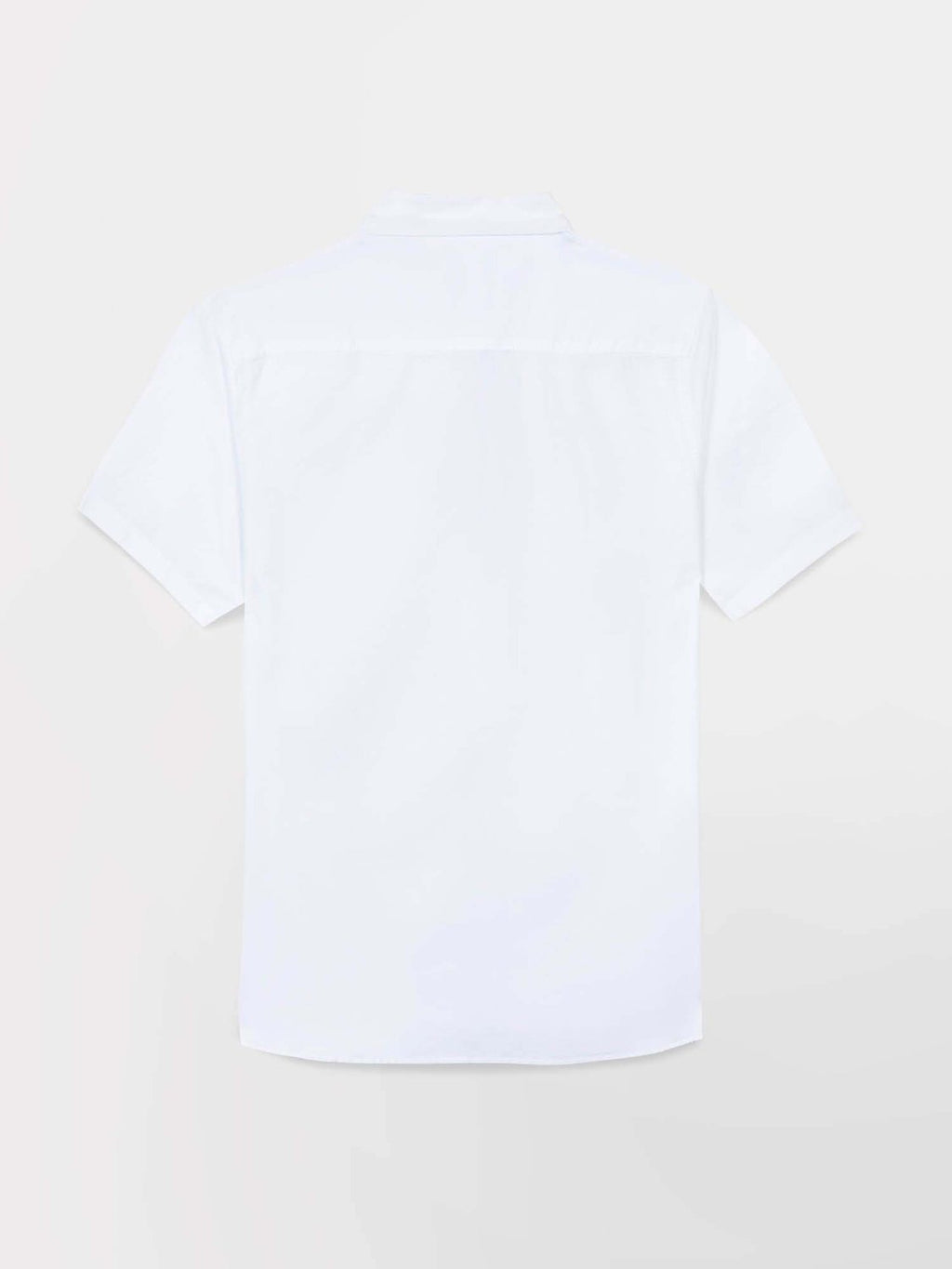 Chemise Homme Manches Courtes Coton Blanc - 2