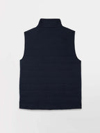 Veste Femme Sans Manches Reversible Ivoire et Marine - 2
