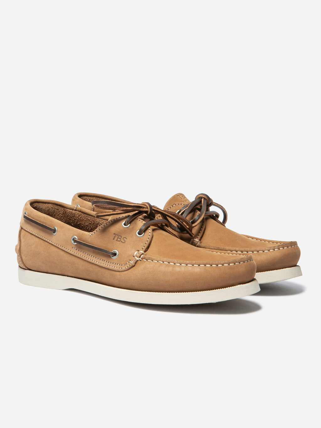 Chaussures Bateau Homme Cuir Marine et Marron - 16