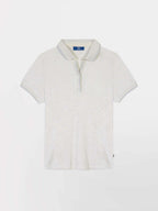 Polo Femme Détail Lurex Coton Vert Clair - 4