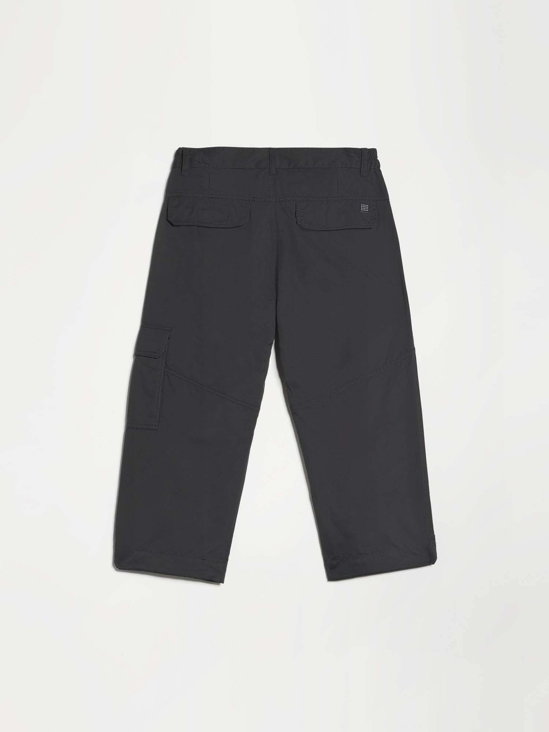 Pantacourt Homme Ceinture Semi Elastiquée Noir - 2