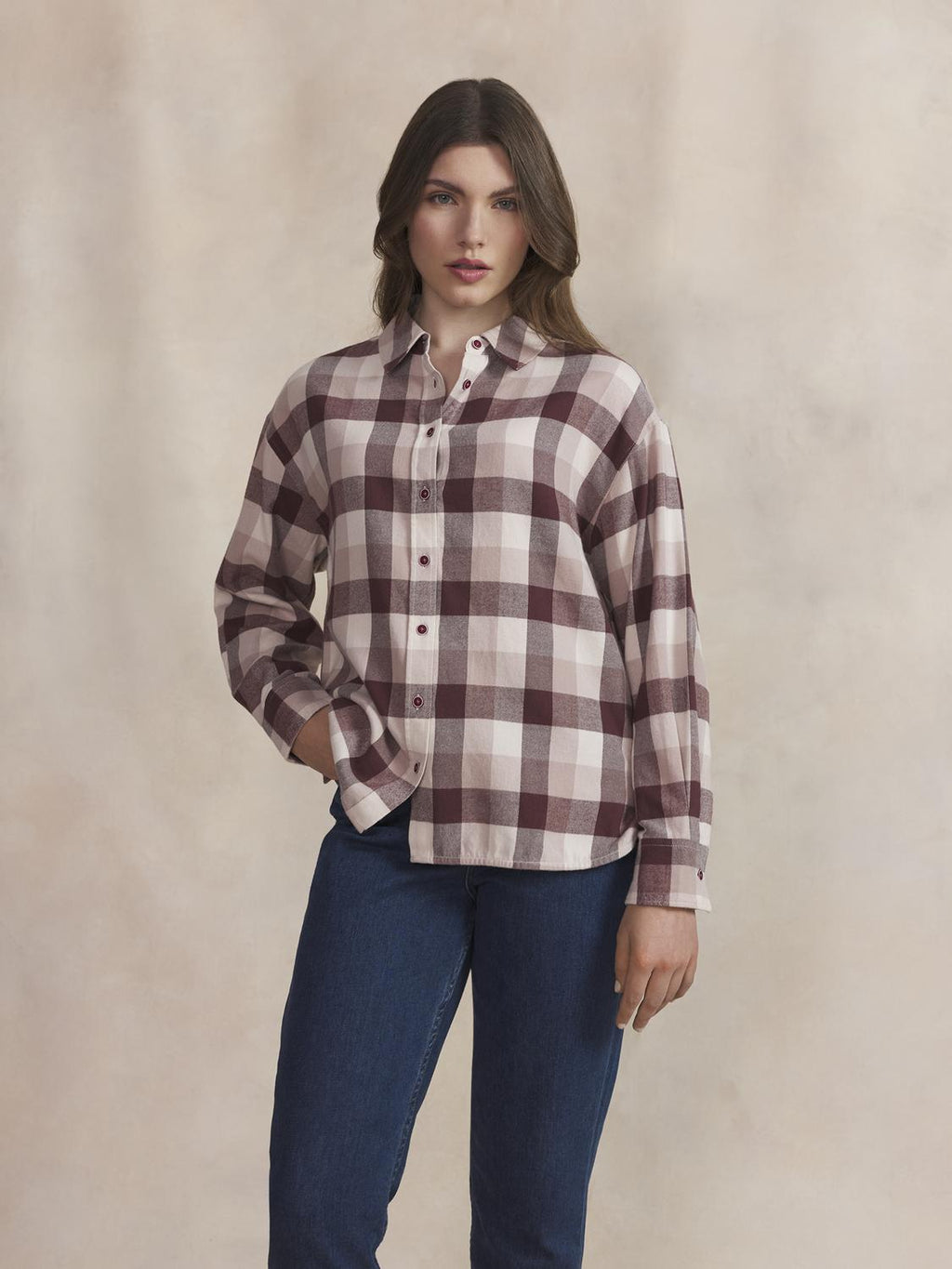Chemise Femme Flanelle Synagot CAREACHE - 1