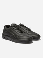Baskets Homme Confort Dessus Cuir Noir - 2