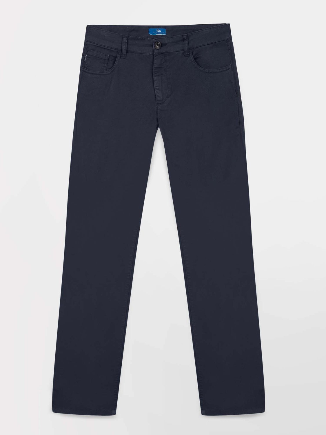 Pantalon Homme Coton Stretch Marine - 2