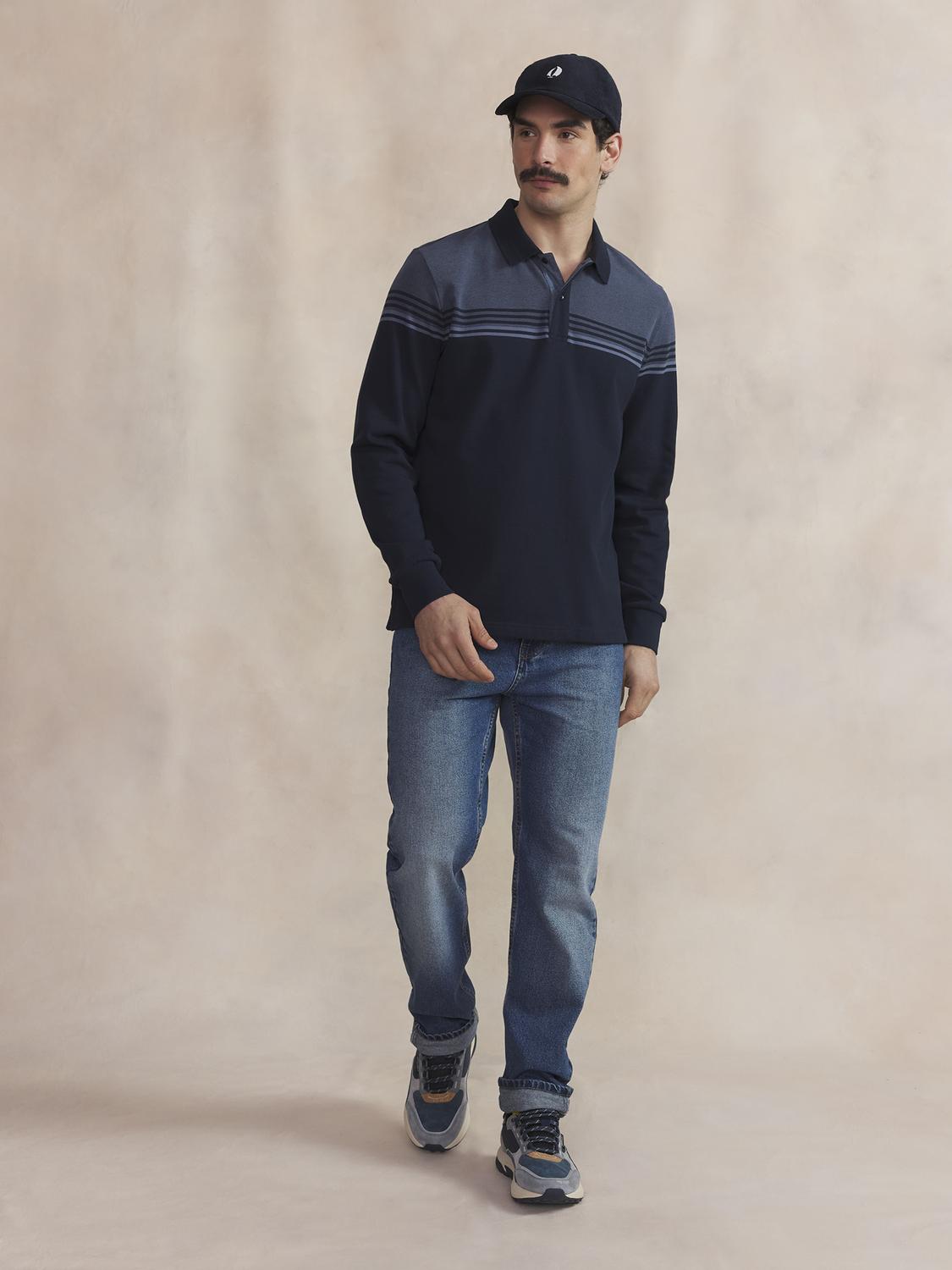 Polo Homme Noir HIROCPOL - 3