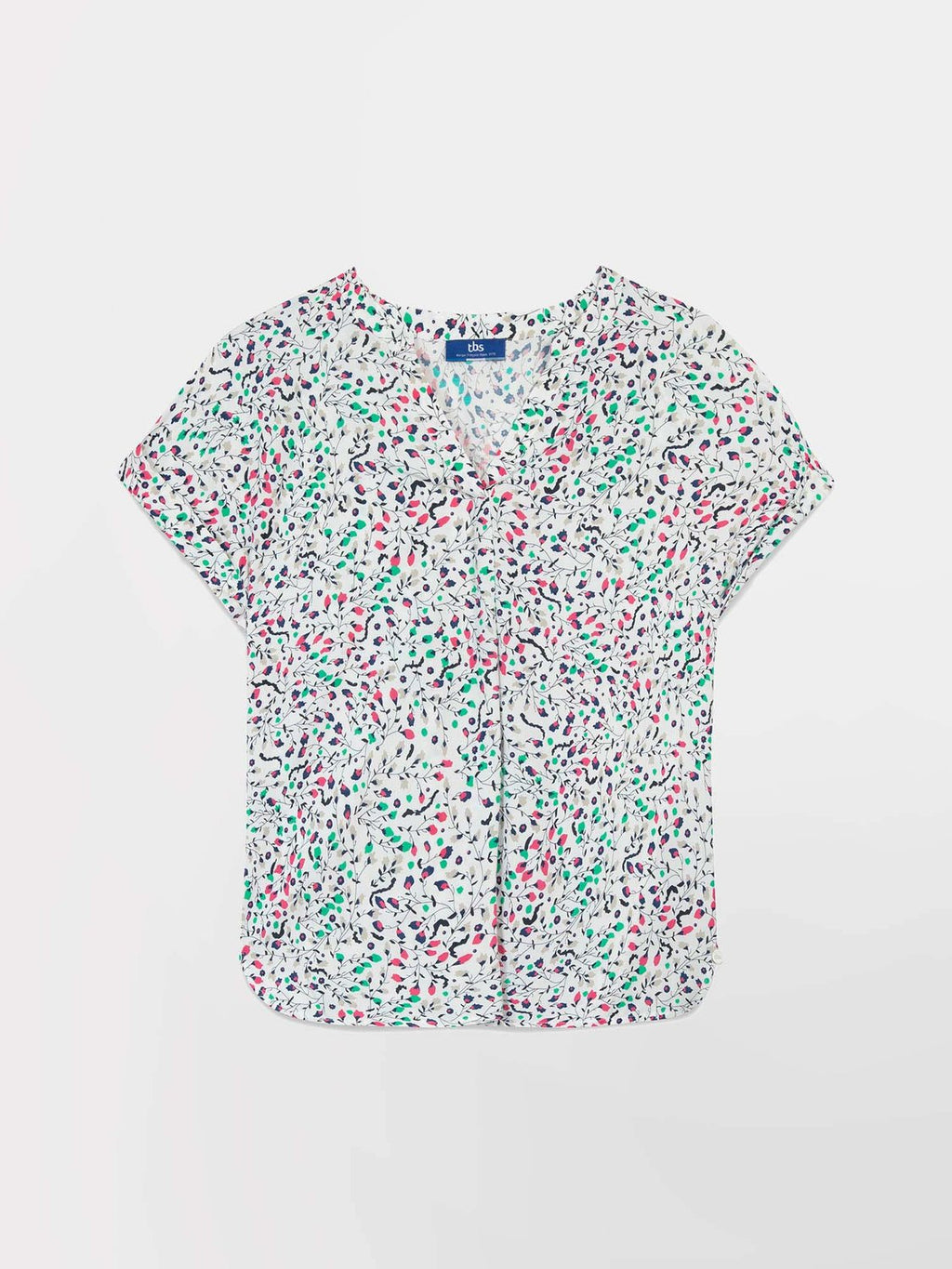 Blouse Femme Fluide & Légère Motif Multico - 2