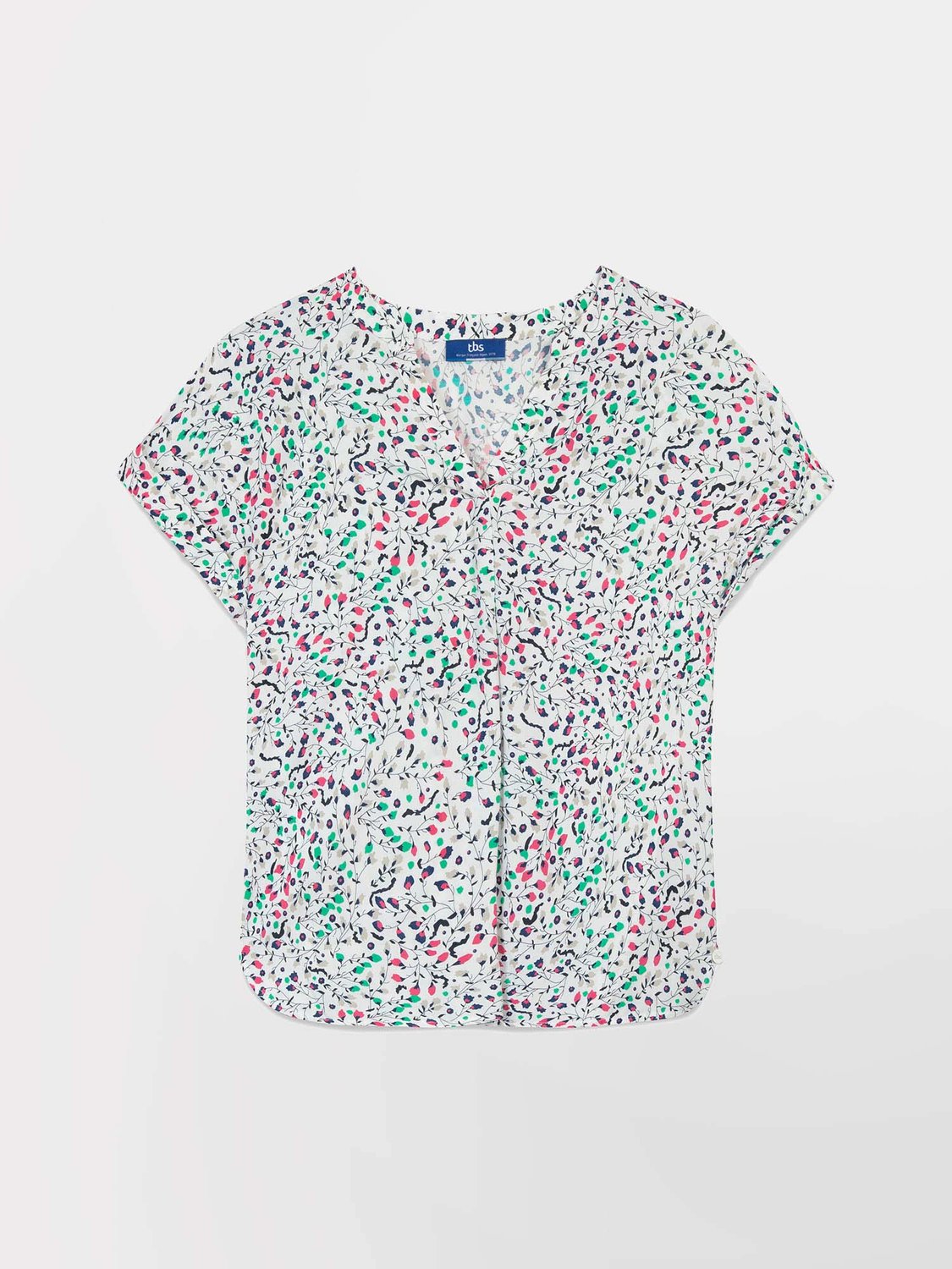 Blouse Femme Fluide & Légère Motif Multico - 2