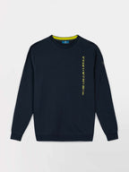 Sweat Homme Molleton Col Rond Marine - 2