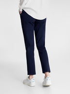 Pantalon Chino Femme Stretch Marine - 2