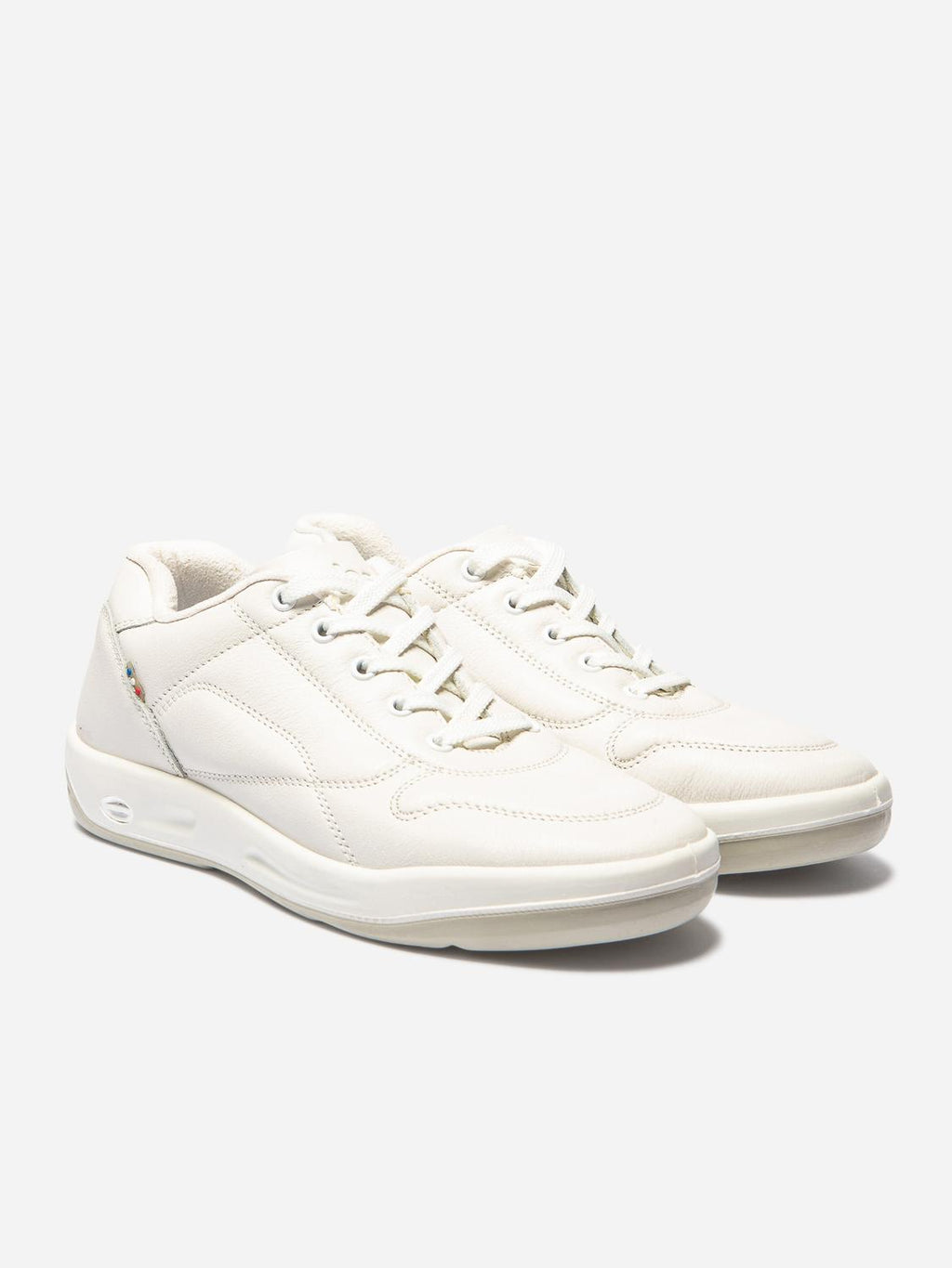 Baskets Homme Confort Dessus Cuir Noir - 4