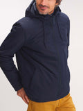 Veste Homme Imperméable Capuche Marine - 1