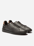 Baskets Homme Fabriquées en France Cuir Marron - 4