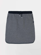 Jupe Femme Coton Piqué Epais Marine - 2