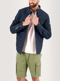 Veste Homme Reversible 4 poches Marine et Gris - 1