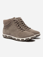 Boots Femme Doublée Feutrine Cuir Marine - 4