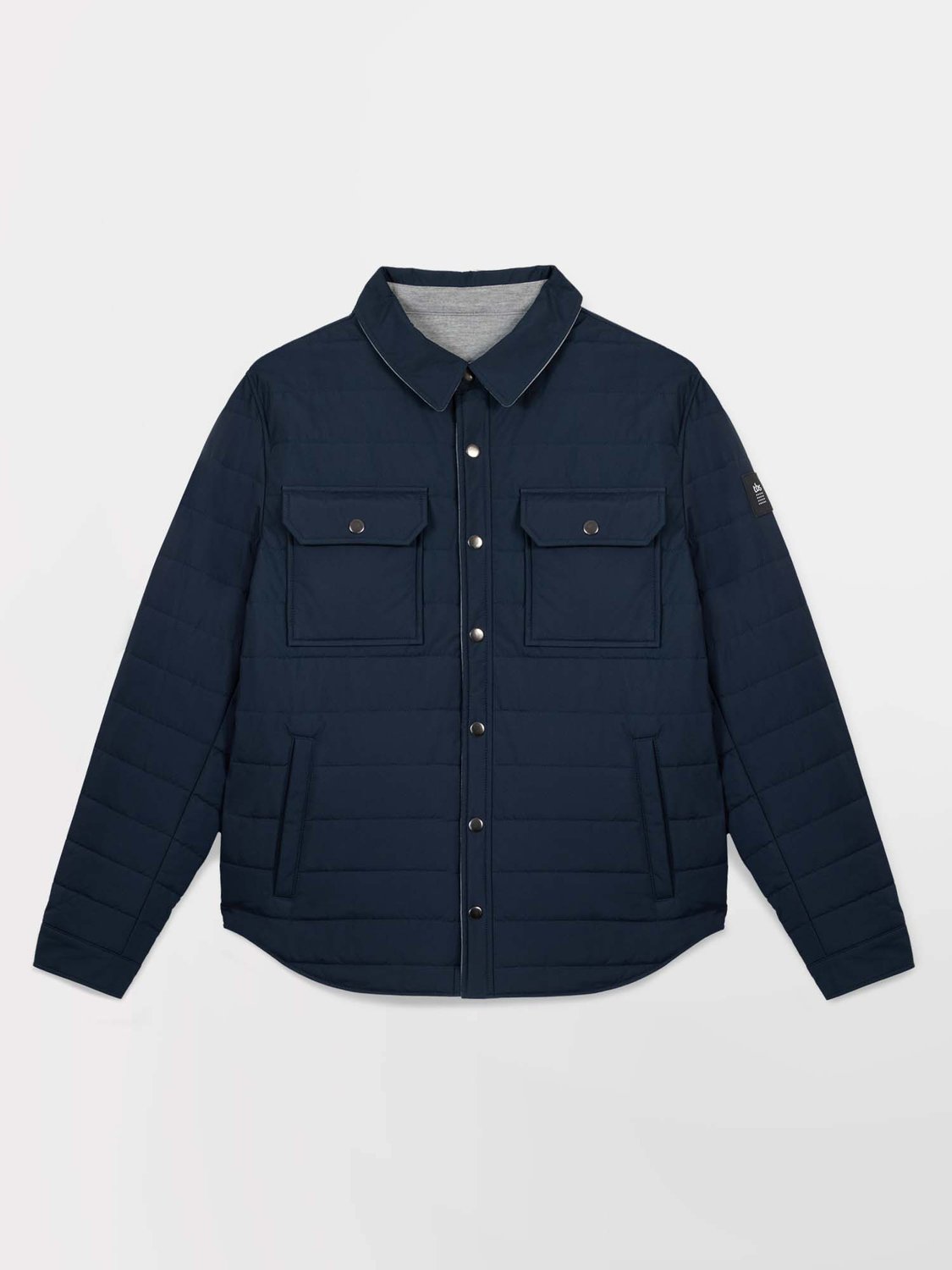 Veste Homme Reversible 4 poches Marine et Gris - 2