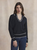 Polo Femme Marine ALAYAPOL - 1