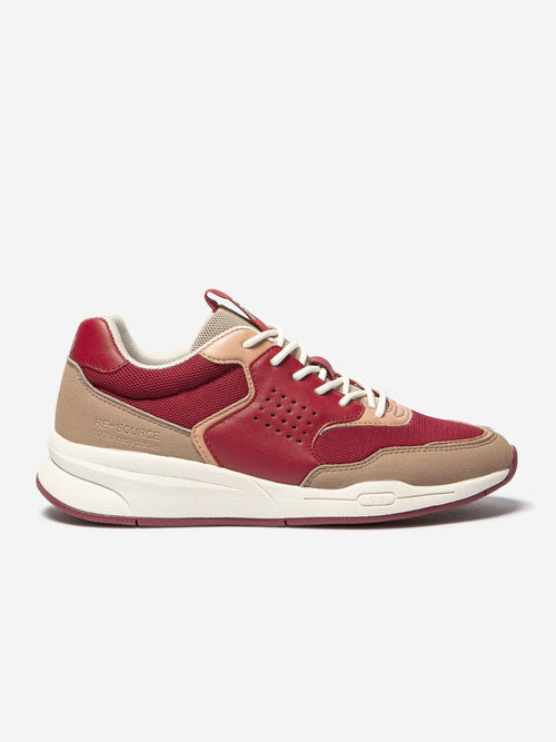 Baskets Femme Recyclable Rouge - 1