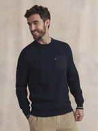 Pull Homme Marine AURENRON - 1