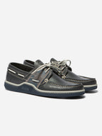 Chaussures Bateau Homme Cuir Marine Foncé - 2