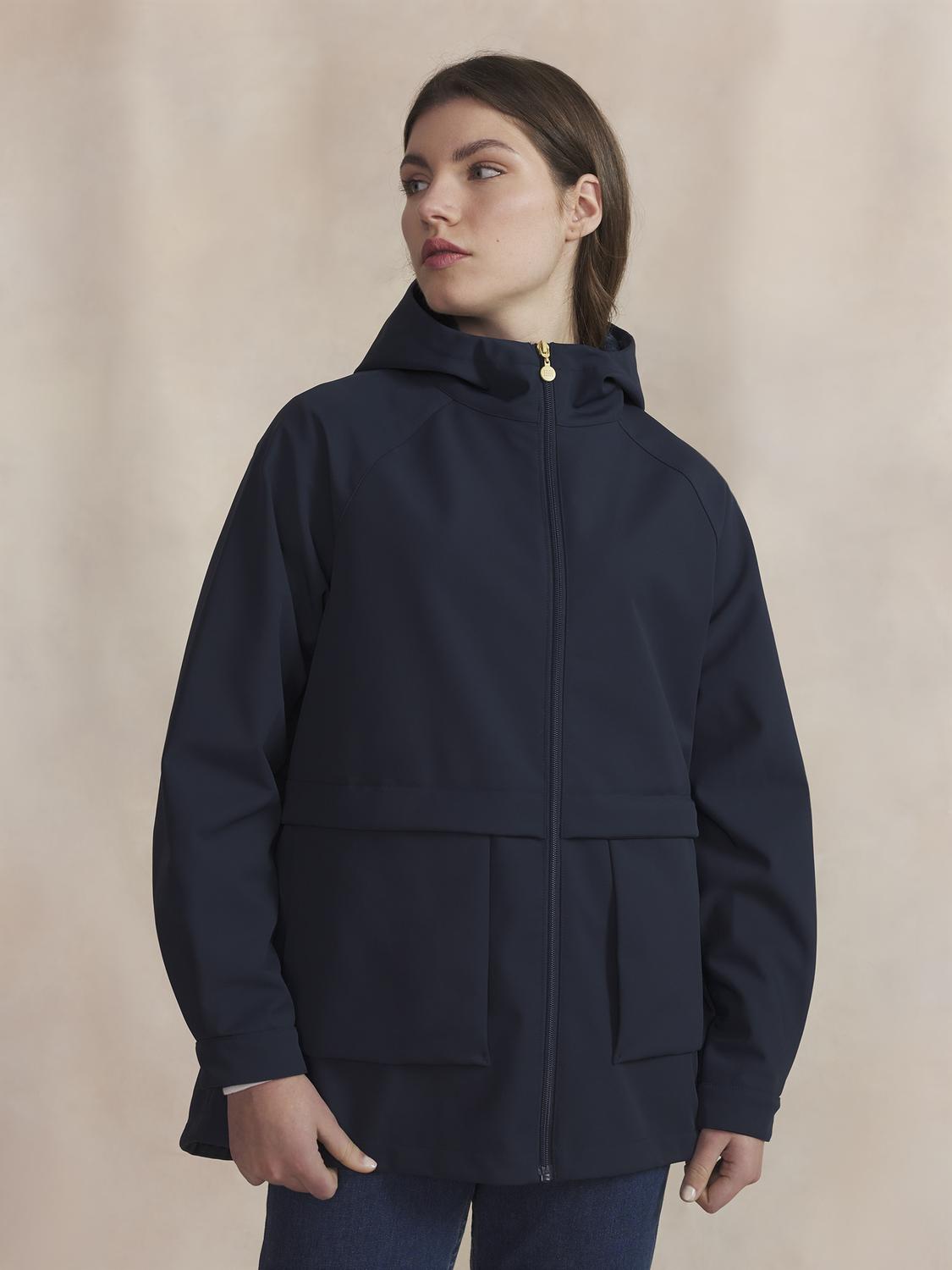 Manteau Femme Marine RANYAMAN - 1