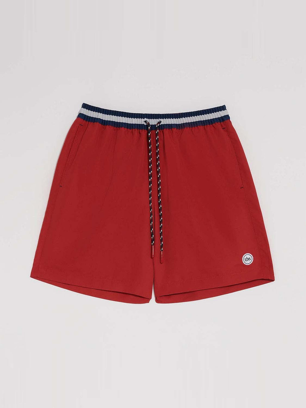 Short de bain Recyclé Rouge - 1