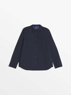 Veste Femme Imperméable Marine - 2