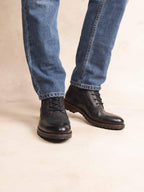 Bottines Homme Cuir Noir THIERNO - 1